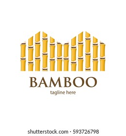Bamboo nature logo 