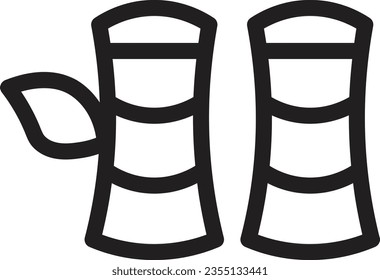Bamboo Nature Plant Outline Icon