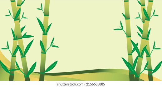 Bamboo Oriental Wallpapers. Tropical Asia Plant Background Bamboo Vector