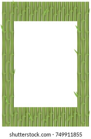 Bamboo panel backdrop for background design, and blank space for picture or text.