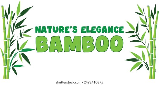 Bamboo Plant Illustration Featuring Stalks and Leaves