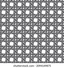 Bamboo Rattan wicker webbing seamless pattern with repeating lines design vector background can be used for decoration,wallpaper,pattern fills,background,surface texture