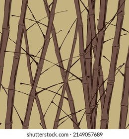Bambú. Sencillo fondo para tejidos, textiles, embalajes y papel pintado. Ilustración del vector
