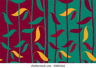 Bamboo seamless pattern