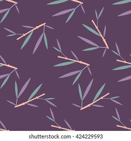 Bamboo seamless pattern