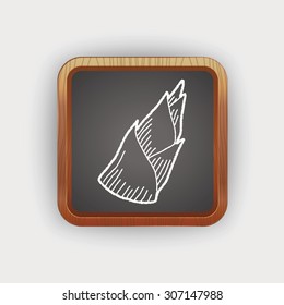 Bamboo shoot doodle