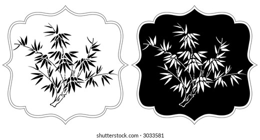 Bamboo silhouette