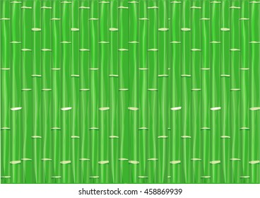 Bamboo Stem background concept. Editable Clip Art.