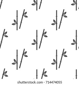 Bamboo stems seamless pattern. Vector illustration for backgrounds