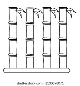 bamboo sticks icon