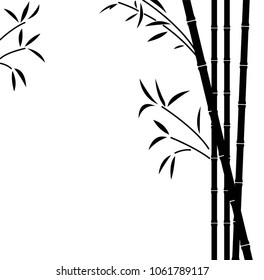 Bamboo symbolic artwork