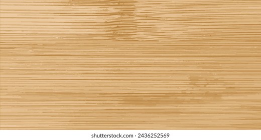 Bamboo texture. Imitation of light bamboo texture. Vector illustration