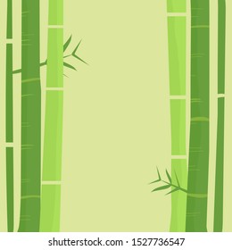 bamboo tree background. vector illustration