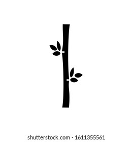 Bamboo tree icon on white background vector illustration eps 10