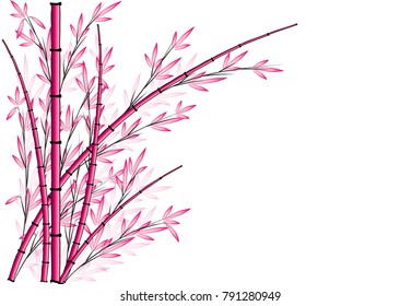 bamboo tree vector