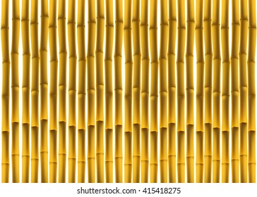 Bamboo trunk pattern background, vector illustration