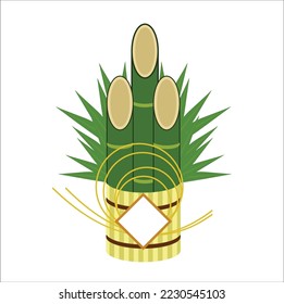 bamboo vector design illustration line art