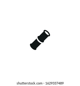 bamboo vector icon on white background