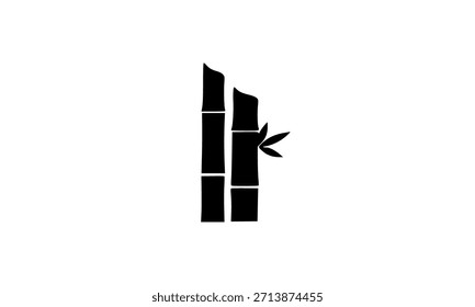 bamboo vector, bamboo illustration on white