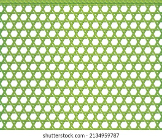 Bamboo weaving  Japanese pattern pattern  illustration