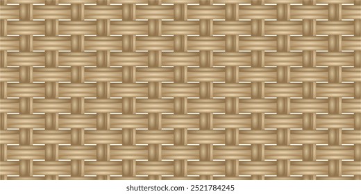 Bamboo woven vector design, suitable for background