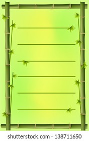 Bamboo,vector illustration