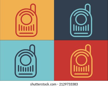 Bamonitor Equipment Logo Template, Simple Flat Icon of equipment,computer,monitor