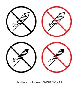 Ban on Firework Activities. Firecracker Use Prohibited. No Celebration Explosives Allowed