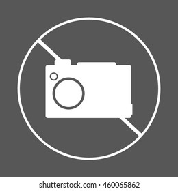 ban photos, vector icon