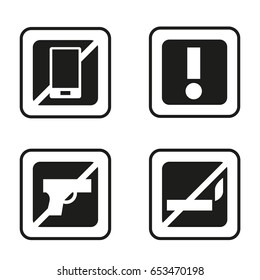 ban sign