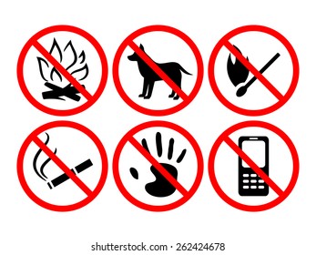 ban signs