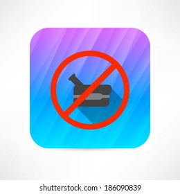 ban video camera icon