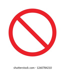 Ban warning icon
