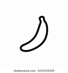 banan fruit icon sign vector