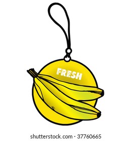 Banana Air Freshener