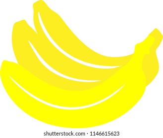 Banana Bunch Vector