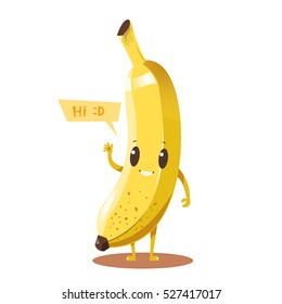 Banana Cartoon Character Design