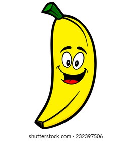 Banana Cartoon Mascot