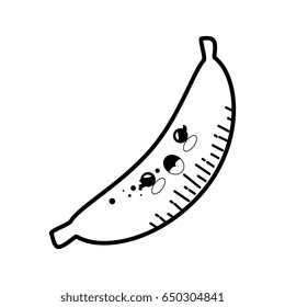 banana cartoon smiley