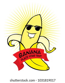 banana character vector file