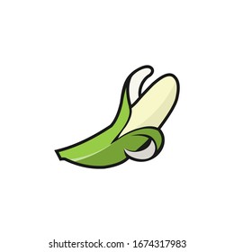 banana concept logo free vector