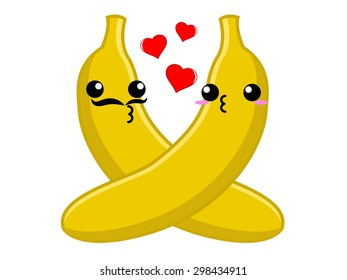 Banana couple