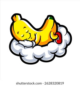 Banana Dreaming on White Cloud