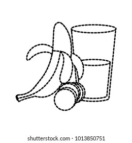 Banana and drink design