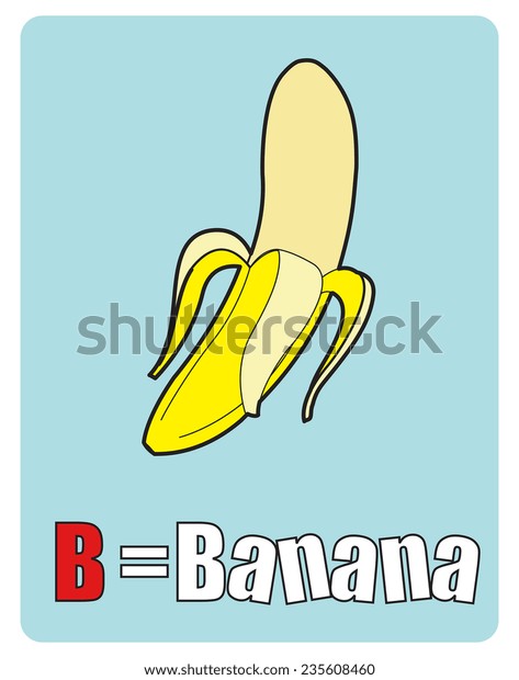 Banana Education Chart Stock Vector (Royalty Free) 235608460 | Shutterstock