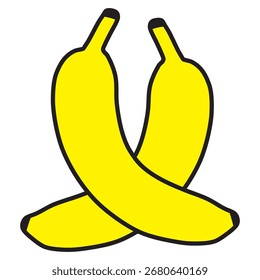 bananeira elemento ícone ícone vetor design

