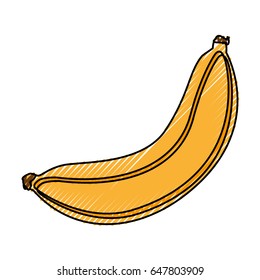 banana fresh fruit icon