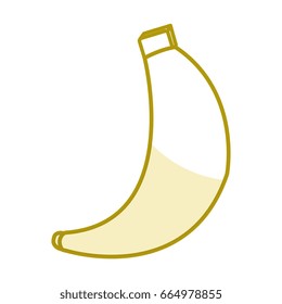 banana fresh fruit icon