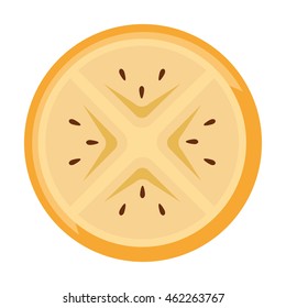 banana fresh fruit icon graphic isolated vector