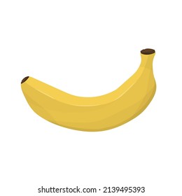 icono de la fruta del plátano. ilustración vectorial.